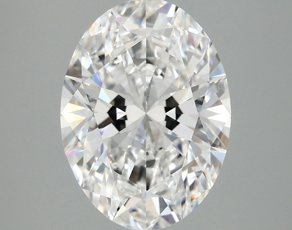 3.05 ct. oval Lab Grown Diamond front image