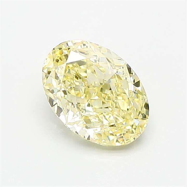 1.57 CT Fancy Yellow OVAL