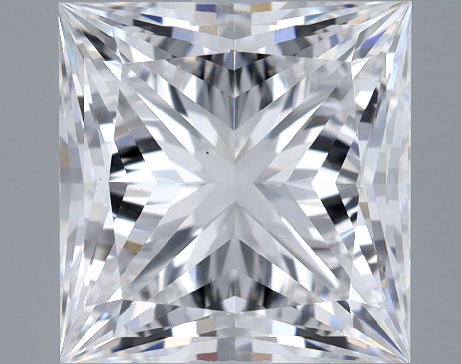 2.66 ct. princess Lab Grown Diamond front image