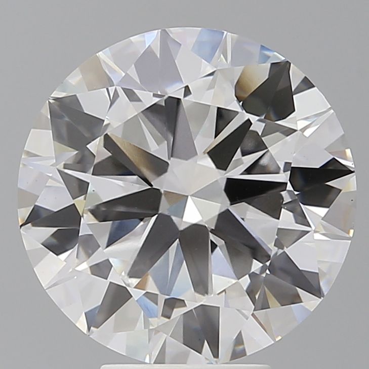 6.02 ct. round Lab Grown Diamond front image