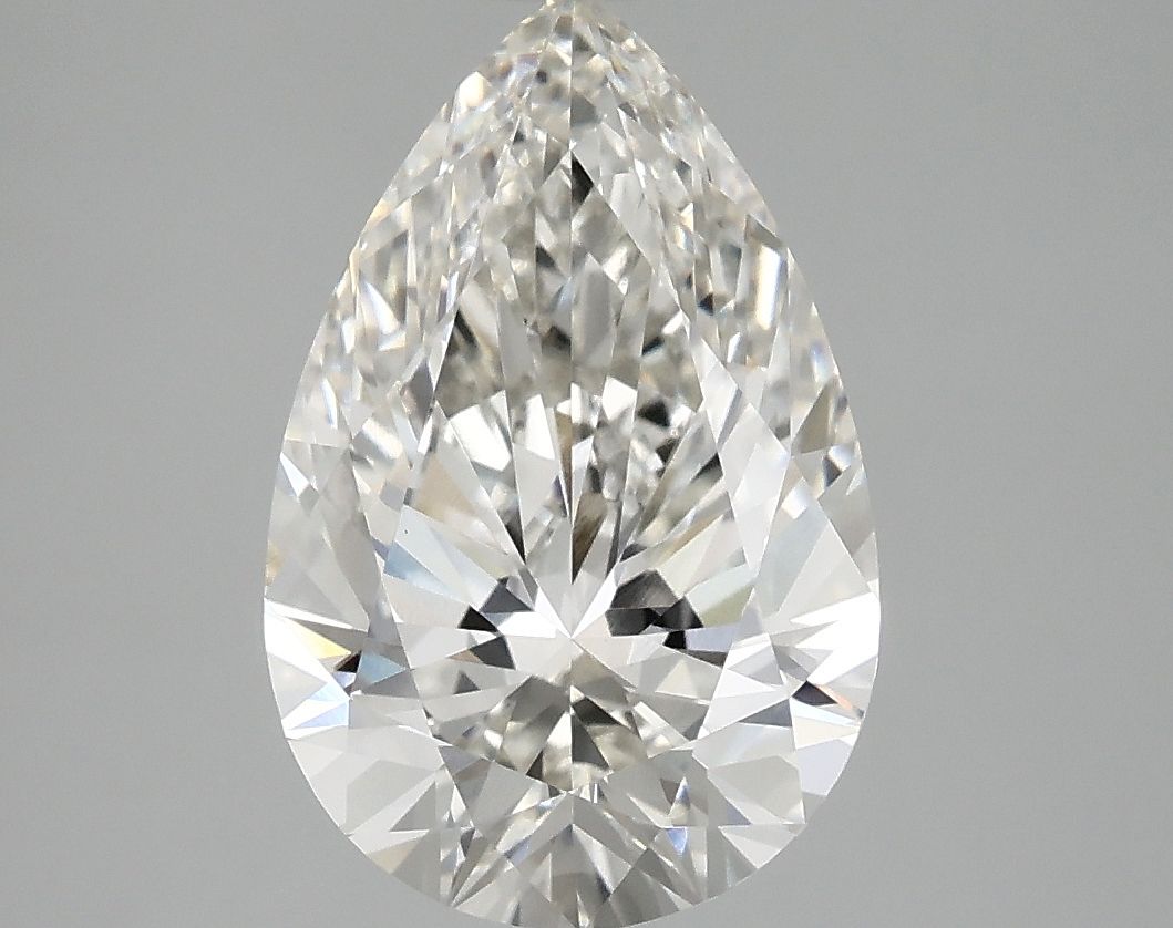 3.10 ct. pear Lab Grown Diamond front image
