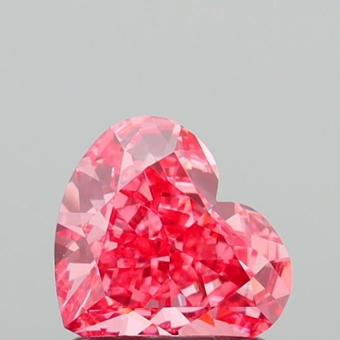 1.01 CT Fancy Vivid Pink HEART
