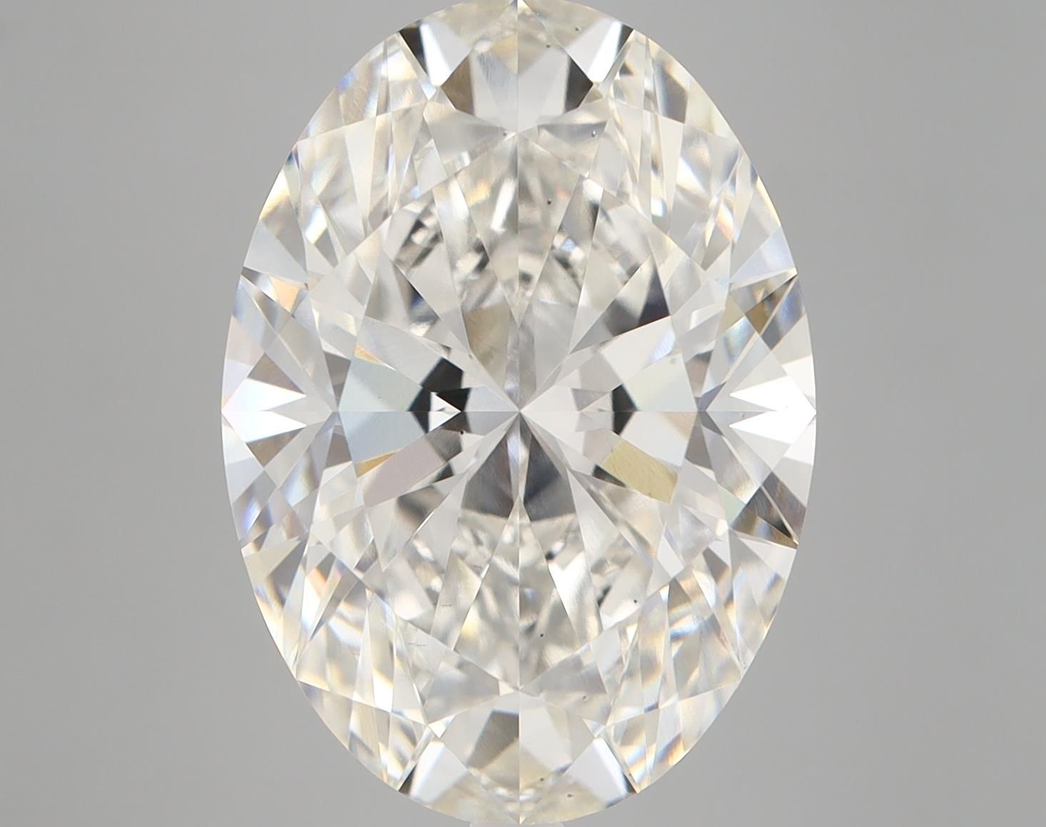 8.55 ct. oval Lab Grown Diamond front image