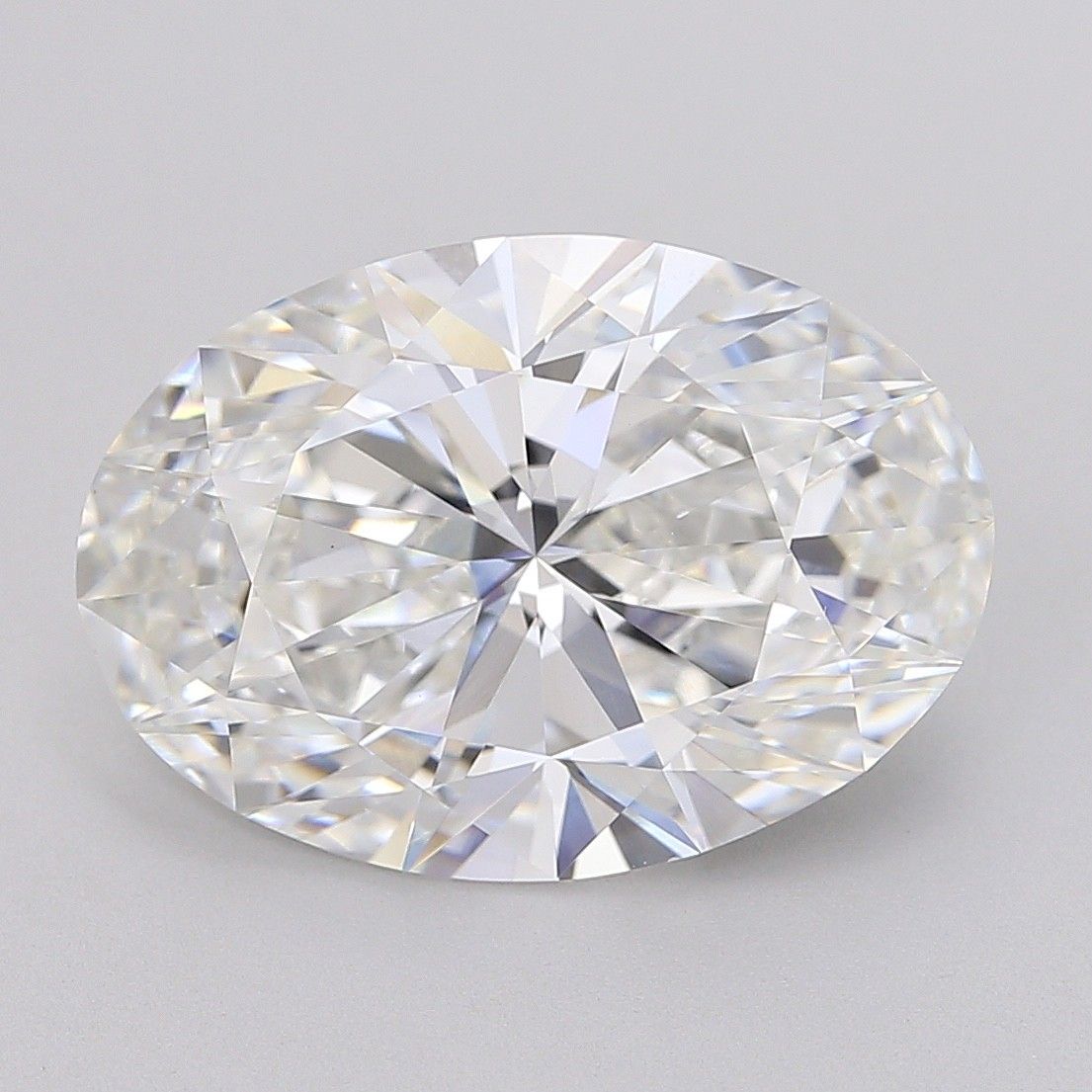8.02 ct. oval Lab Grown Diamond front image