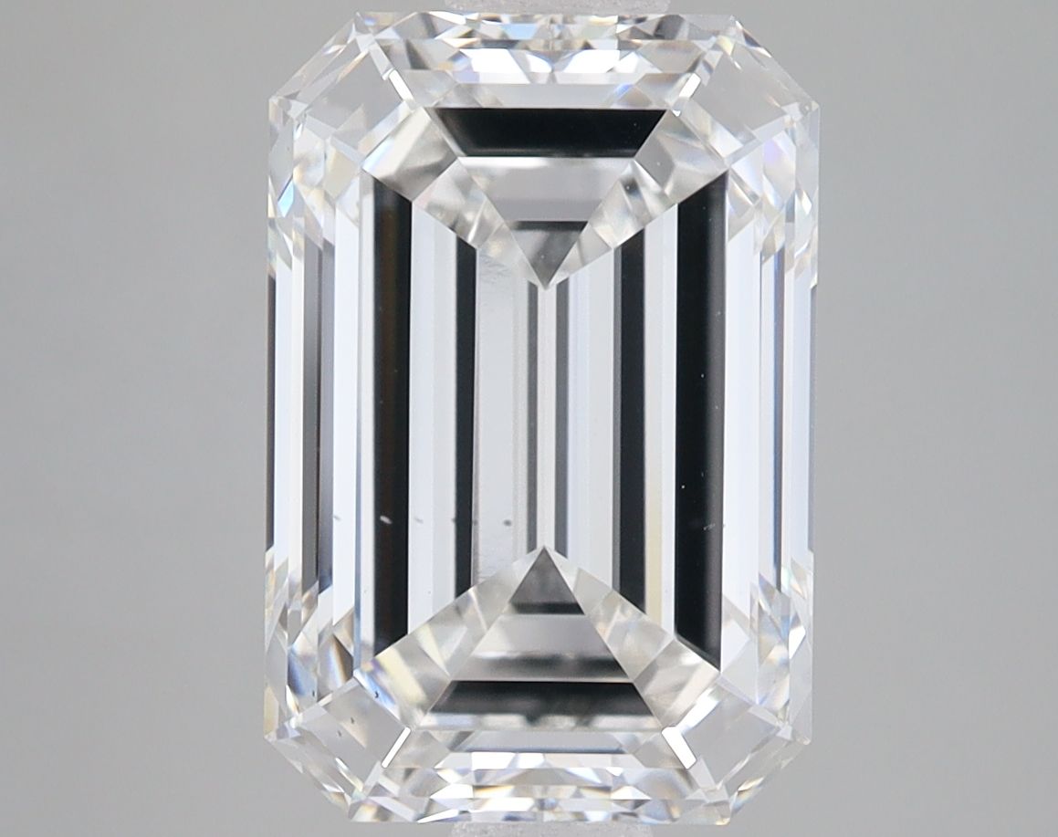 5.09 ct. emerald Lab Grown Diamond front image