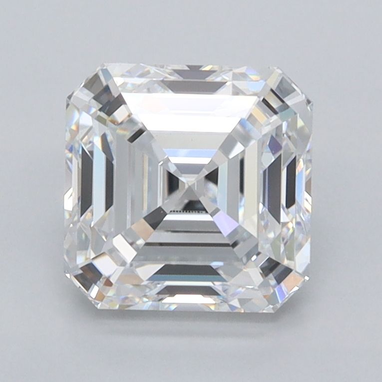 2.04 ct lab-grown Asscher Diamond