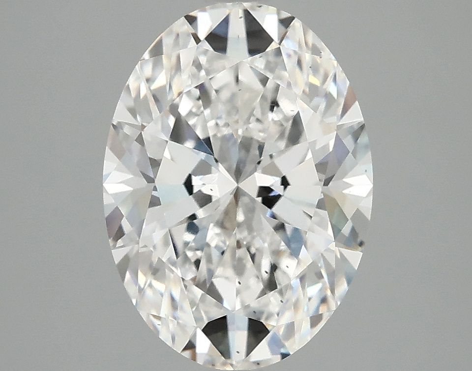 3.10 ct. oval Lab Grown Diamond front image