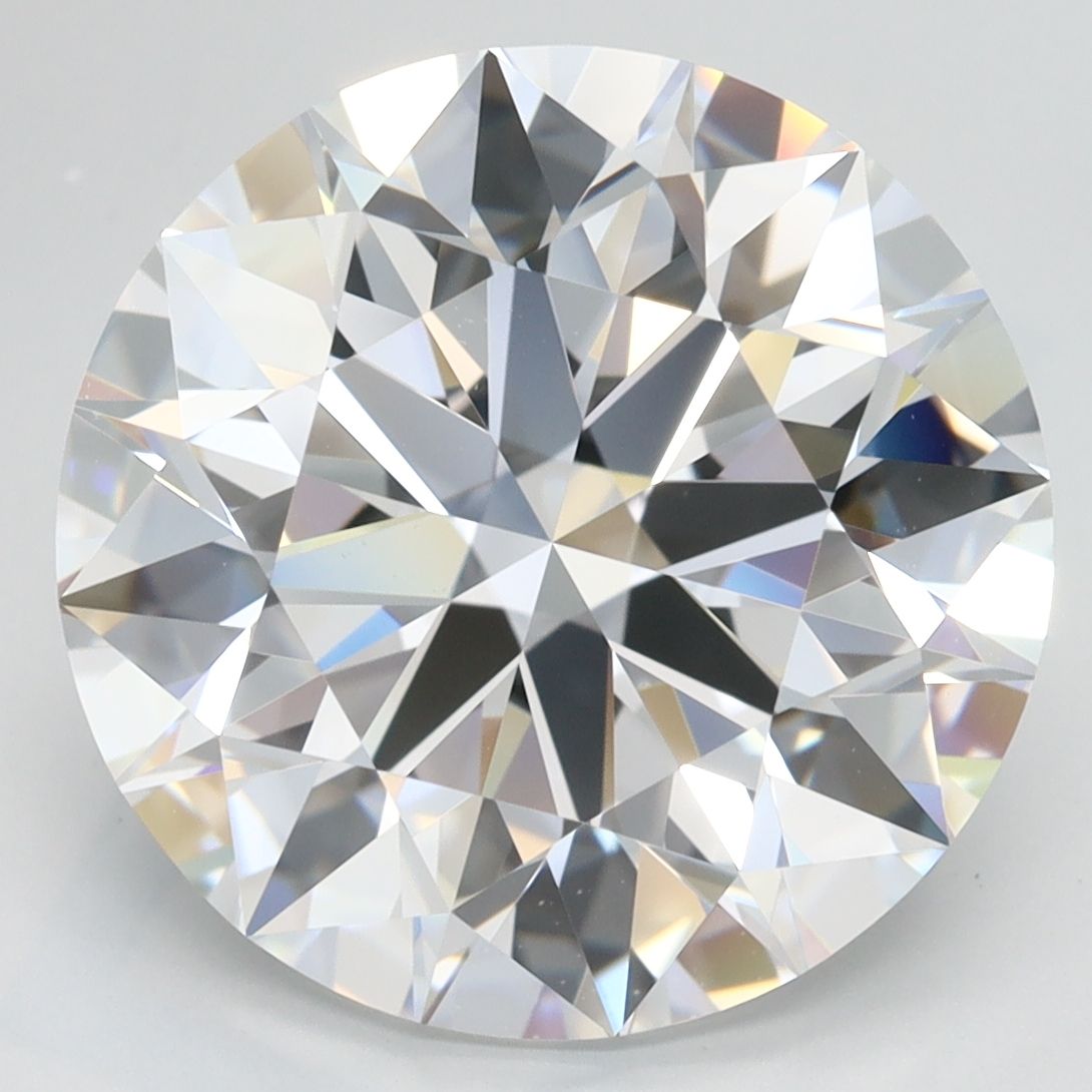 6.30 ct. round Lab Grown Diamond front image