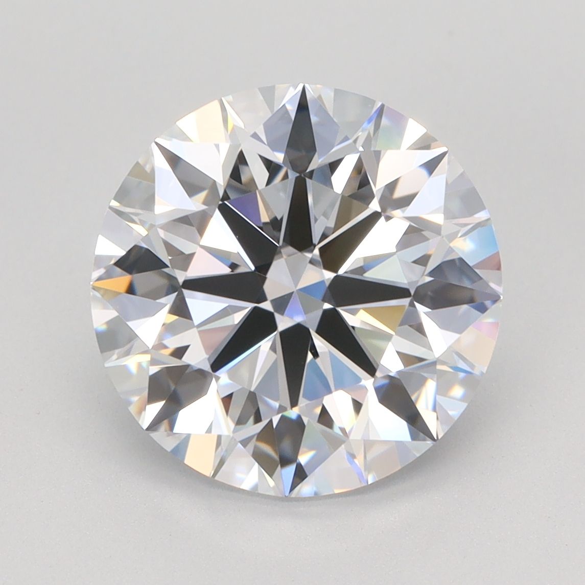Diamant Rond 4.05 ct - Couleur D - Pureté VVS1