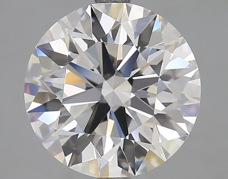Diamant Rond 3.76 ct - Couleur D - Pureté VVS1