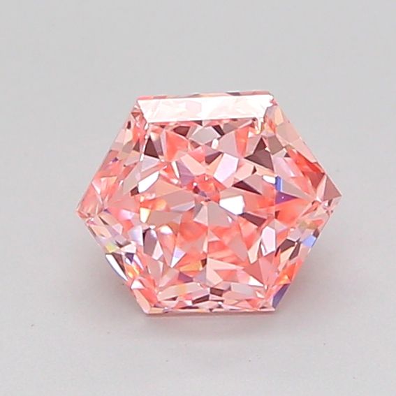 0.9 ct lab-grown Hexagonal Diamond