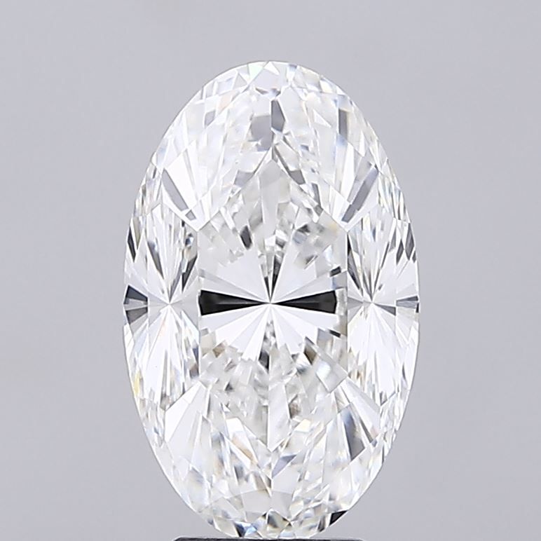 5.07 ct. oval Lab Grown Diamond front image