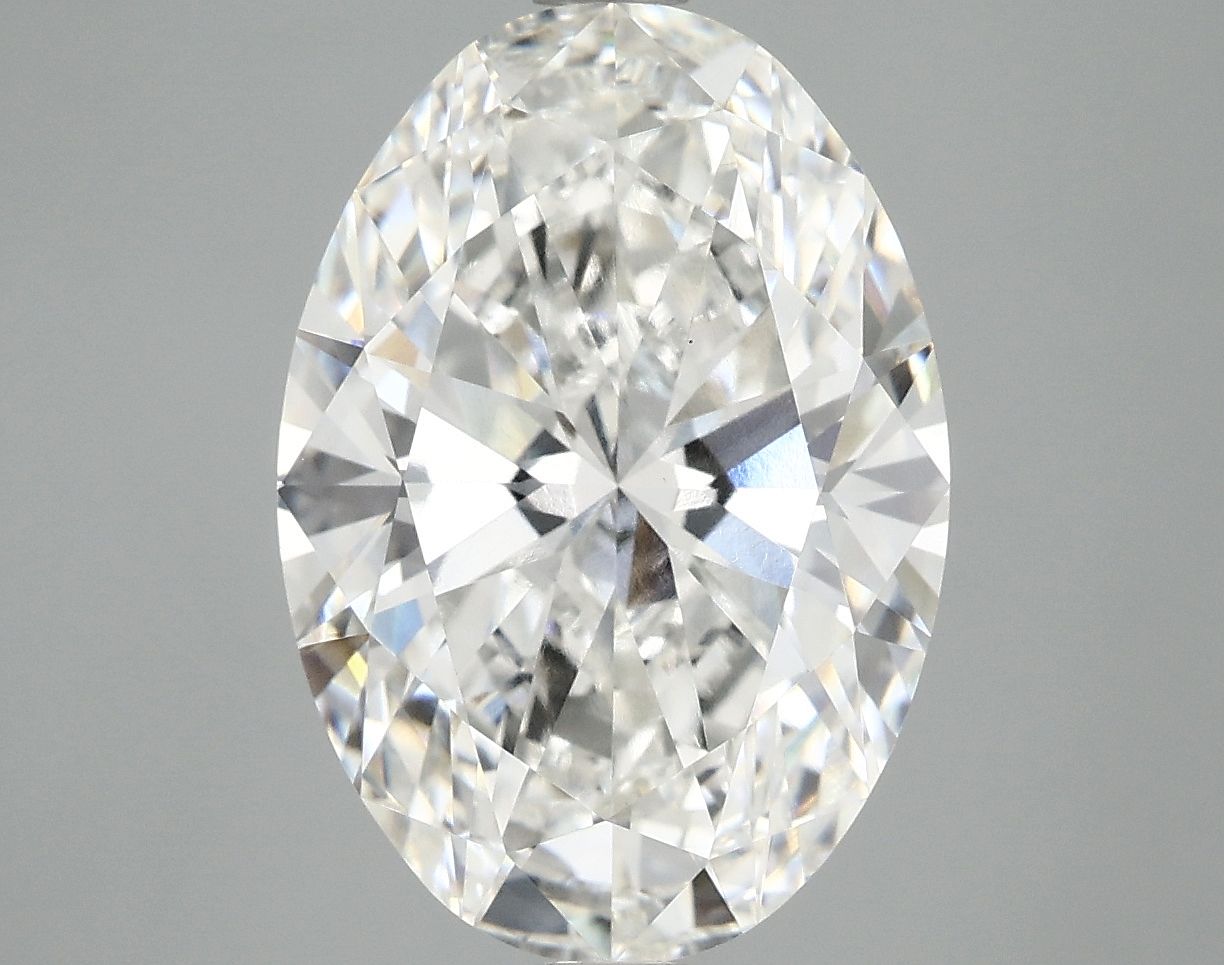 5.03 ct. oval Lab Grown Diamond front image