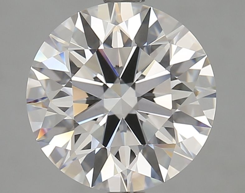 Diamant Rond 3.71 ct - Couleur D - Pureté VVS1