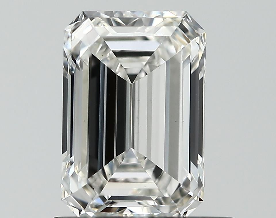 0.90 ct. emerald Lab Grown Diamond front image