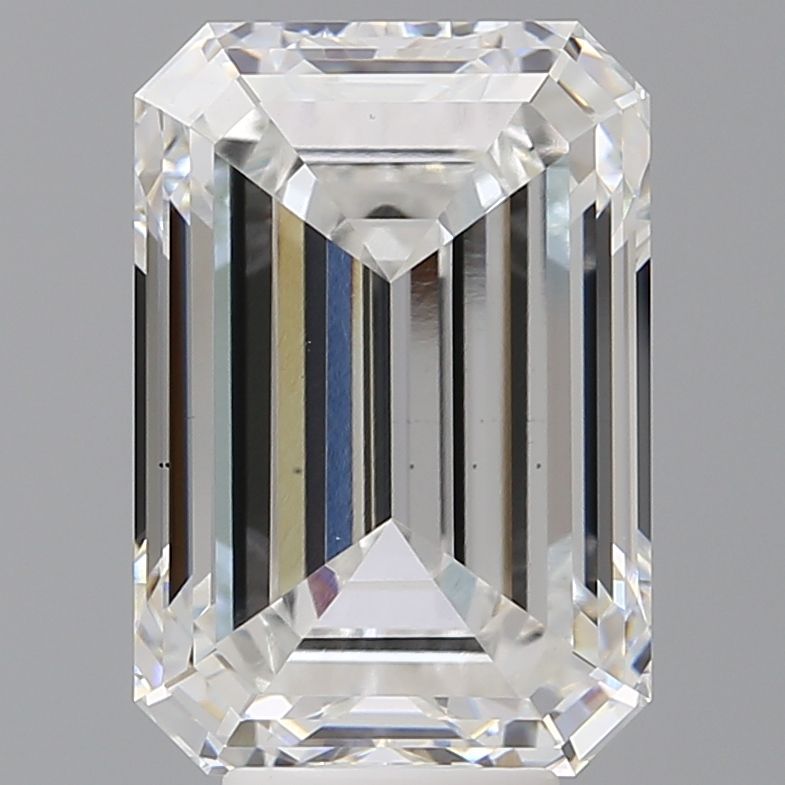 7.51 ct. emerald Lab Grown Diamond front image