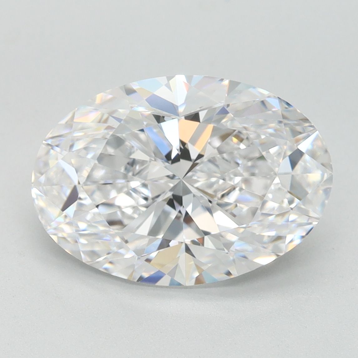 3.01 ct. oval Lab Grown Diamond front image