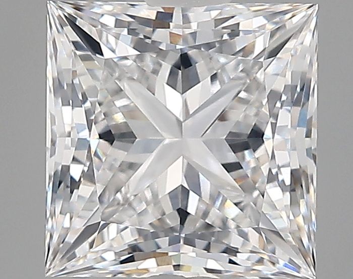 2.82 ct. princess Lab Grown Diamond front image