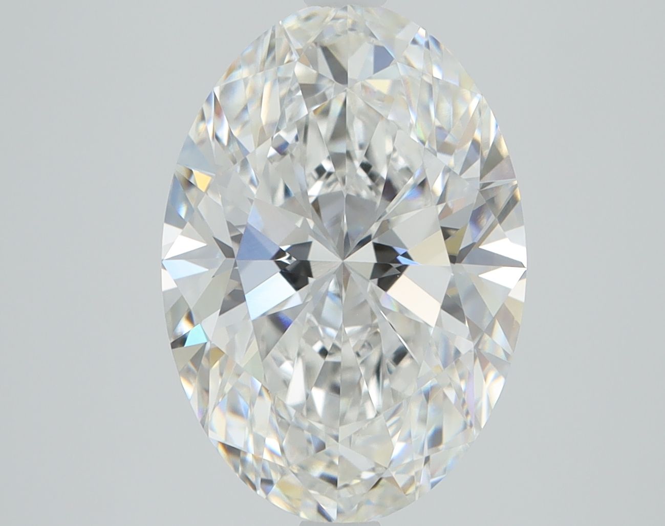 4.02 ct. oval Lab Grown Diamond front image