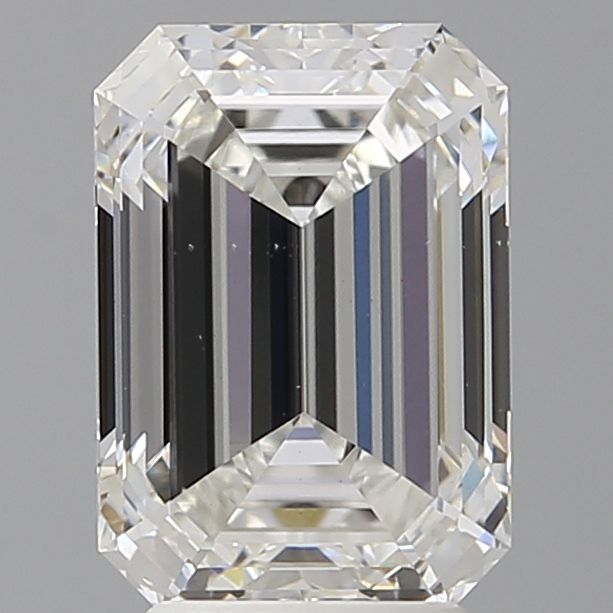 3.57 ct. emerald Lab Grown Diamond front image