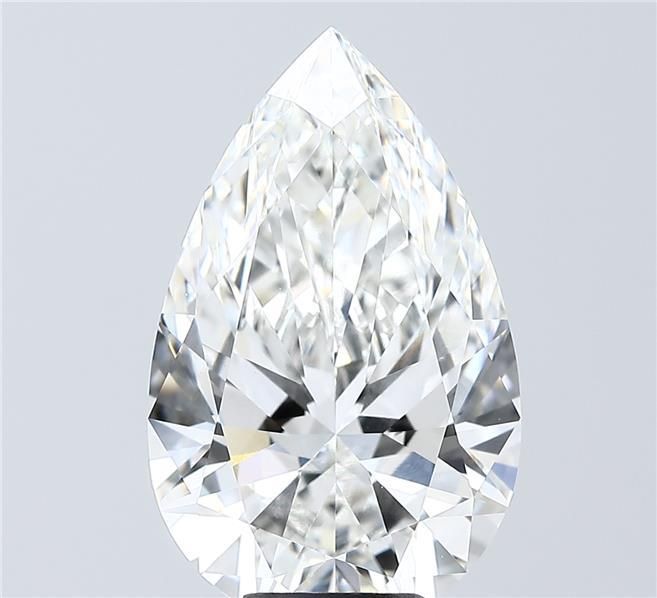 7.04 ct. pear Lab Grown Diamond front image