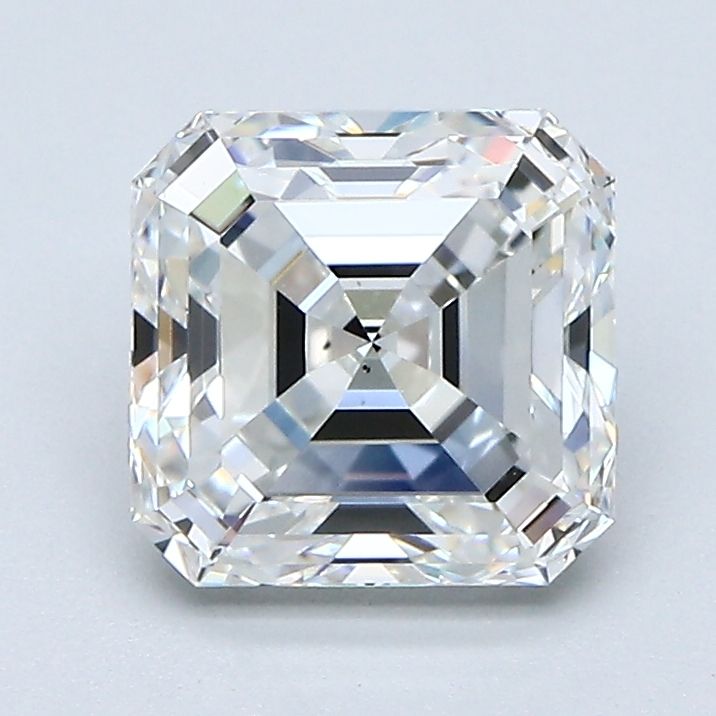 2.10 ct Asscher diamond