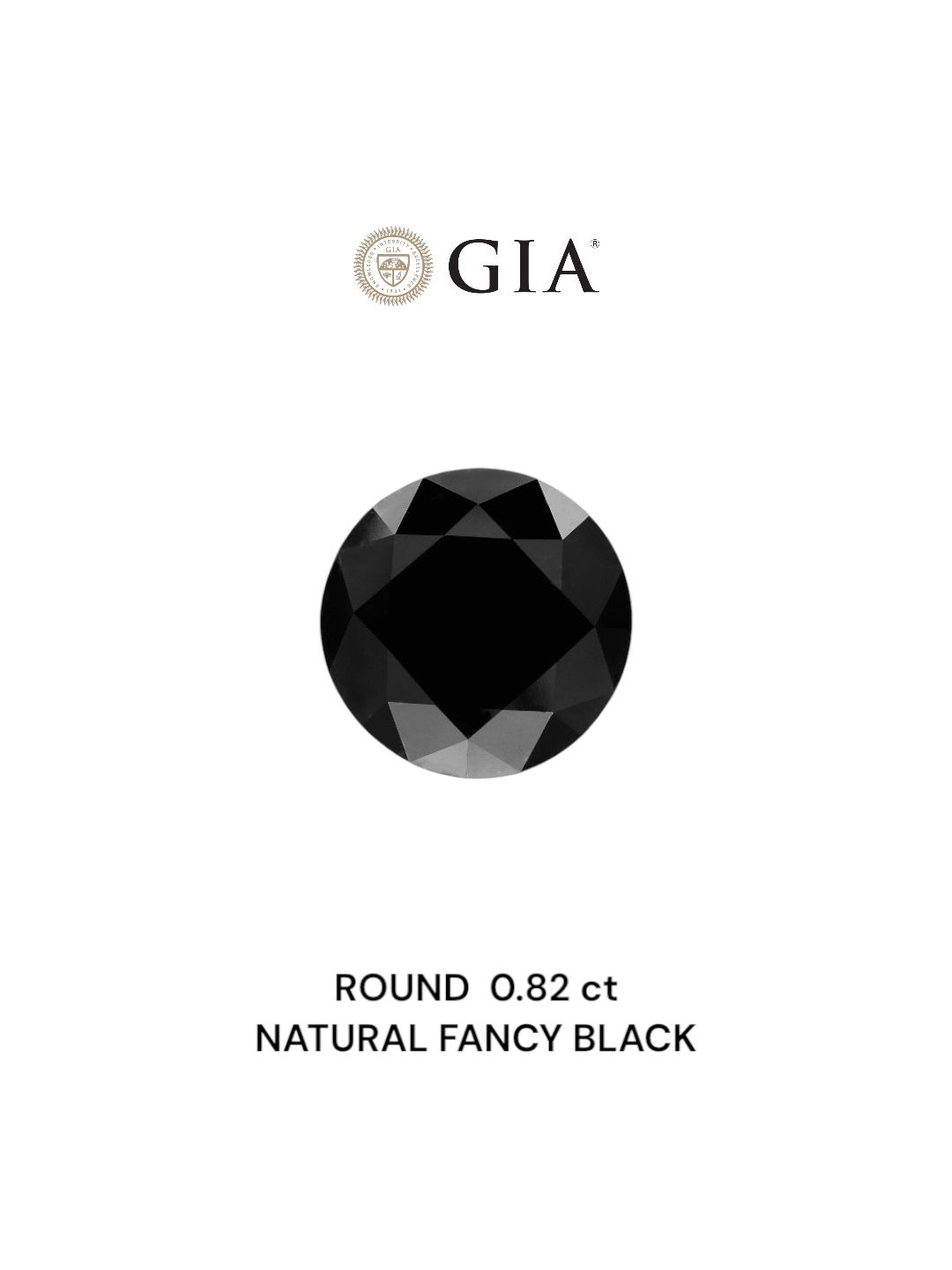 0.82 ct Round diamond
