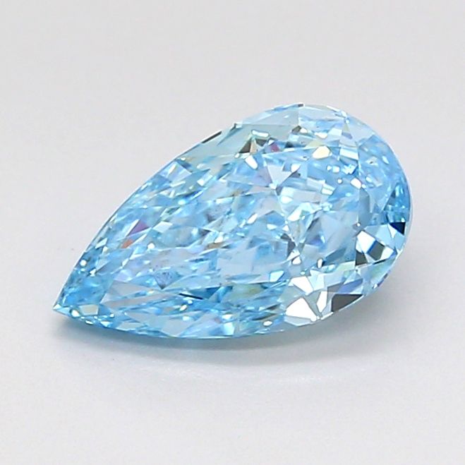 1.02 CT Fancy Vivid Blue PEAR