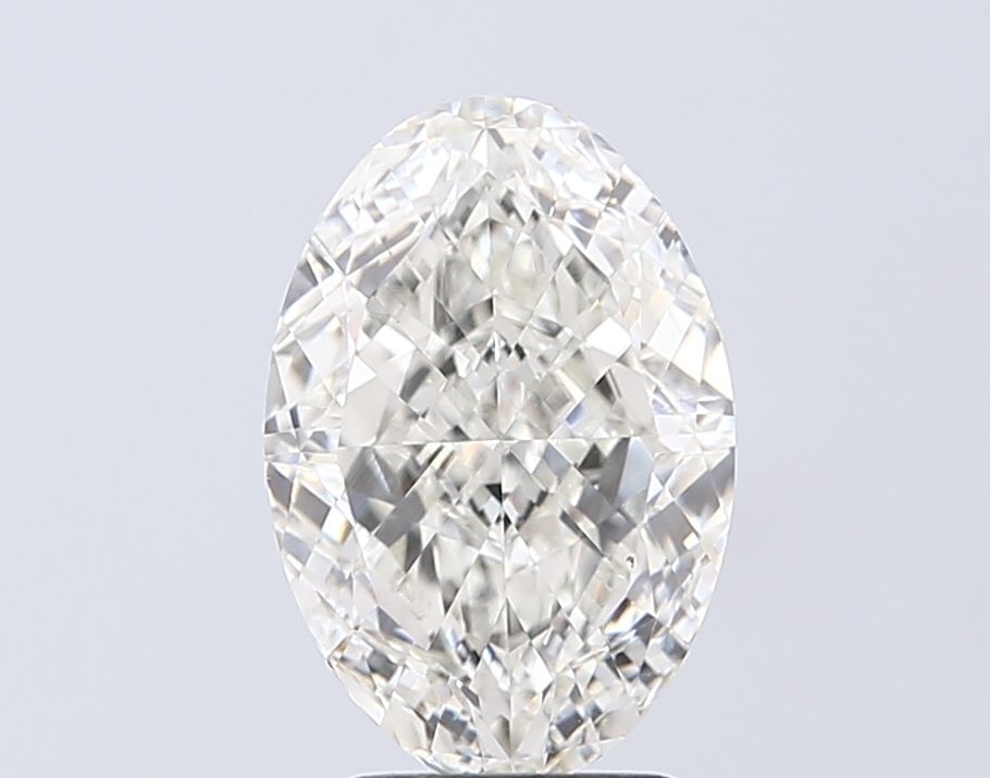 3.35 ct. oval Lab Grown Diamond front image