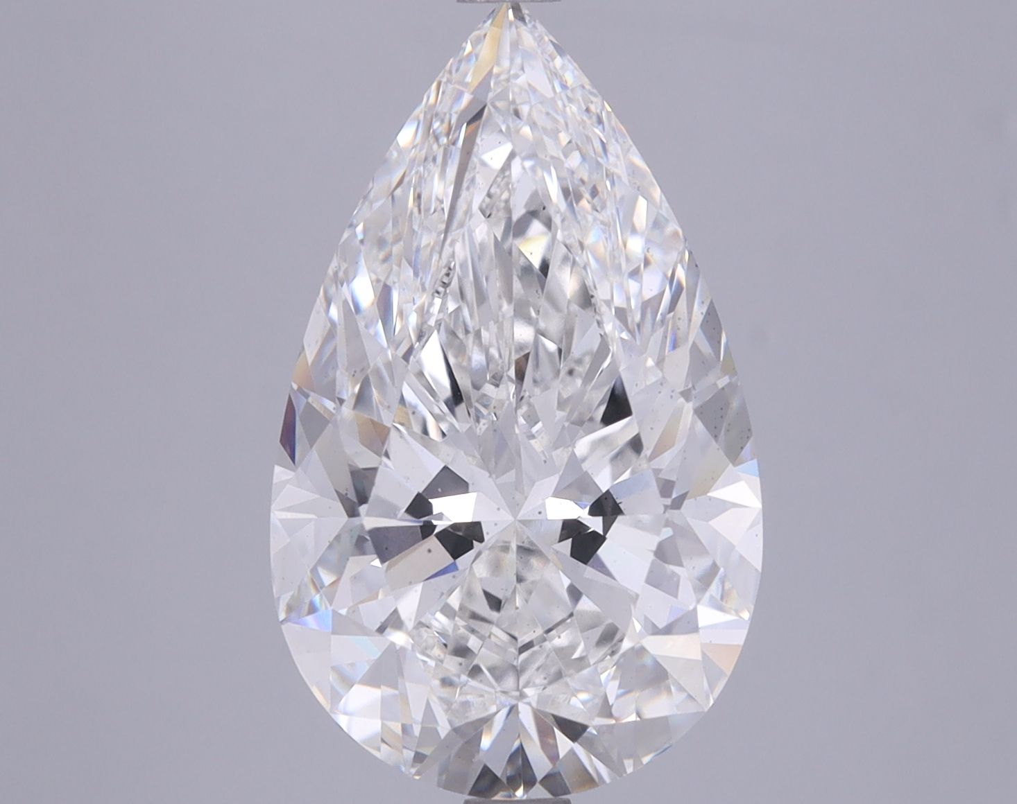 5.60 ct. pear Lab Grown Diamond front image