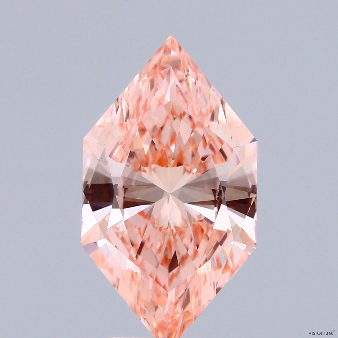 4.03 ct lab-grown Hexagonal Diamond