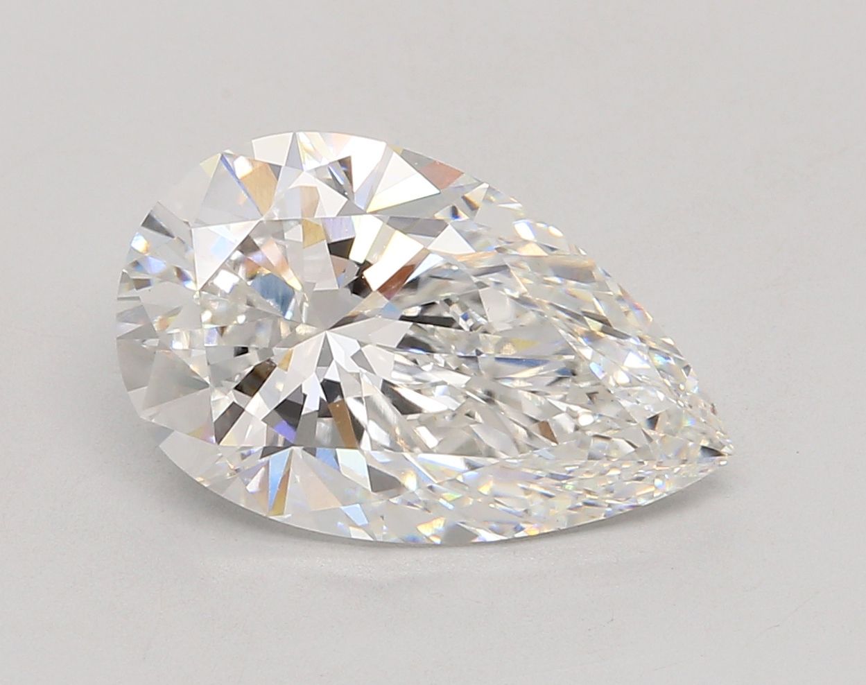 5.02 ct. pear Lab Grown Diamond front image