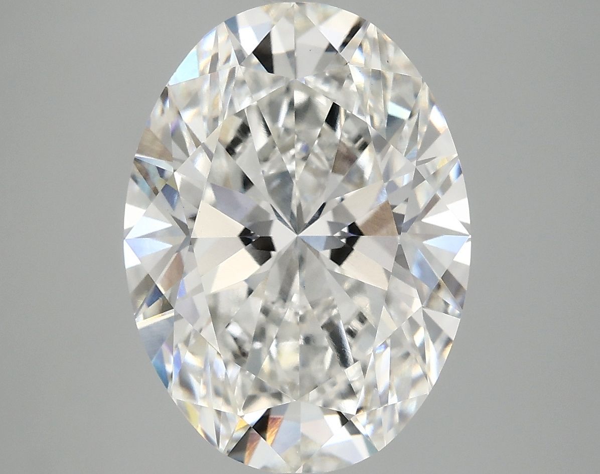 5.02 ct. oval Lab Grown Diamond front image