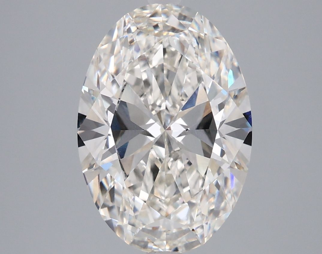 3.57 ct. oval Lab Grown Diamond front image