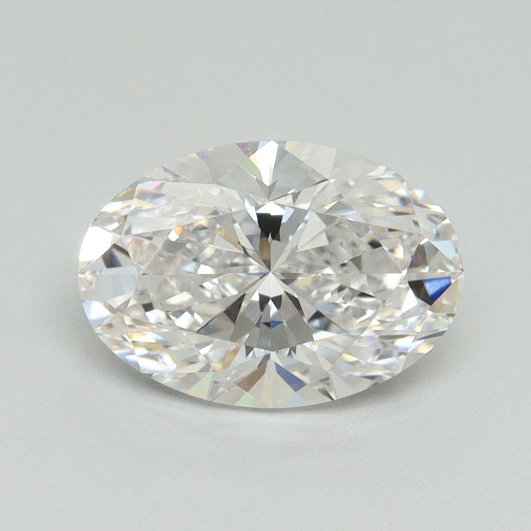 2.10 ct. oval Lab Grown Diamond front image