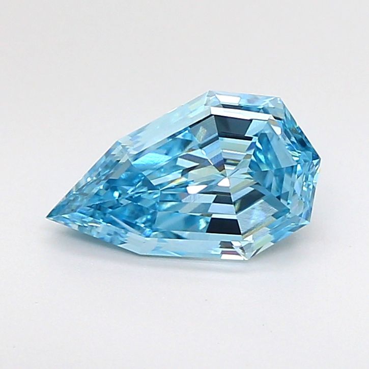 1.04 CT Fancy Vivid Blue PEAR