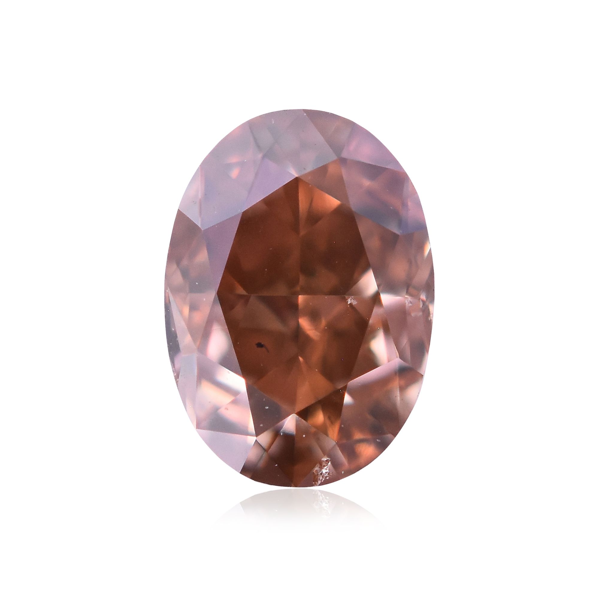 Diament 0.24 ct Fancy Deep Brown Pink/VS2