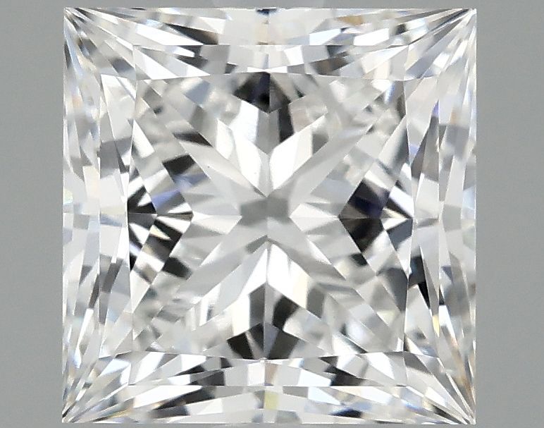 2.10 ct. princess Lab Grown Diamond front image