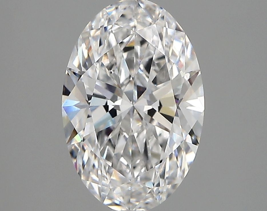 2.01 ct. oval Lab Grown Diamond front image
