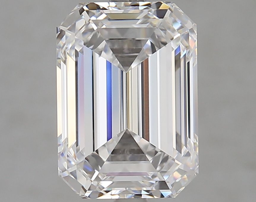 Diamant Émeraude 4.24 ct - Couleur D - Pureté VVS1