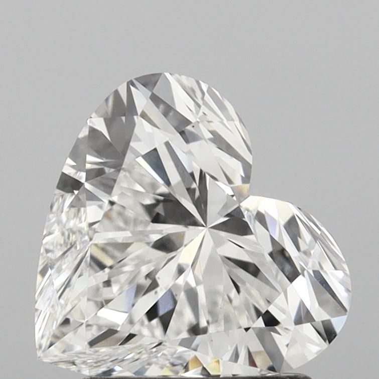 1.72 ct. heart Lab Grown Diamond front image