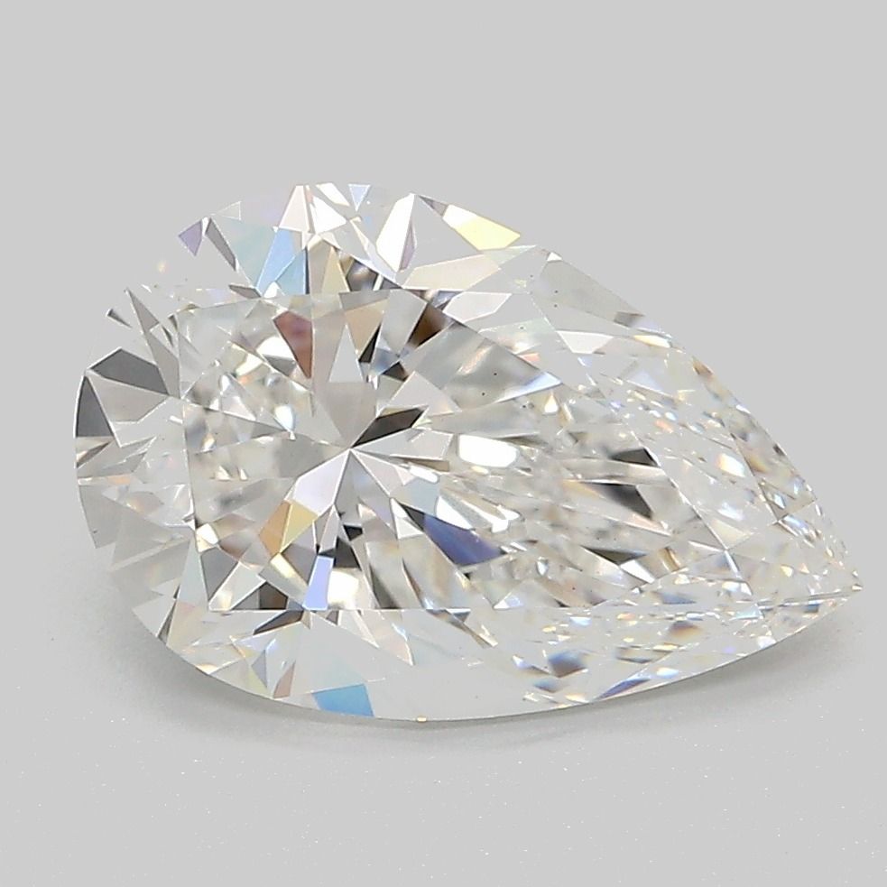 3.25 ct. pear Lab Grown Diamond front image