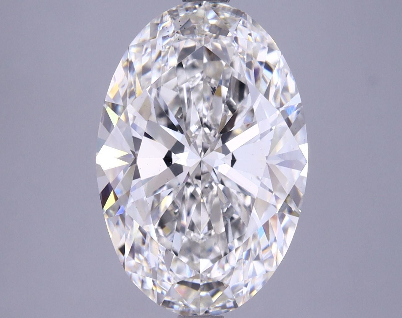 4.77 ct. oval Lab Grown Diamond front image