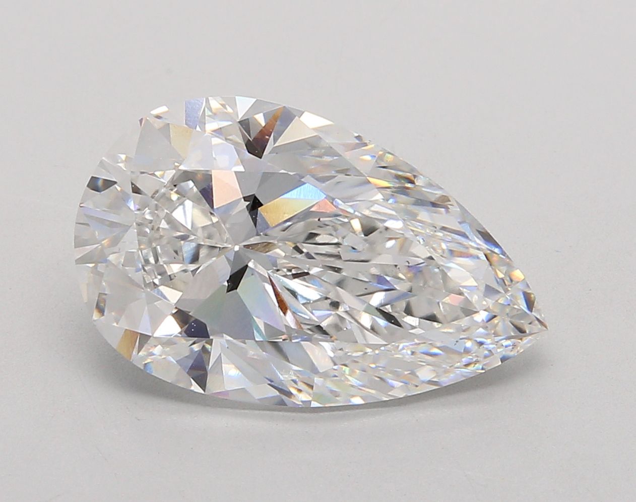 6.00 ct. pear Lab Grown Diamond front image