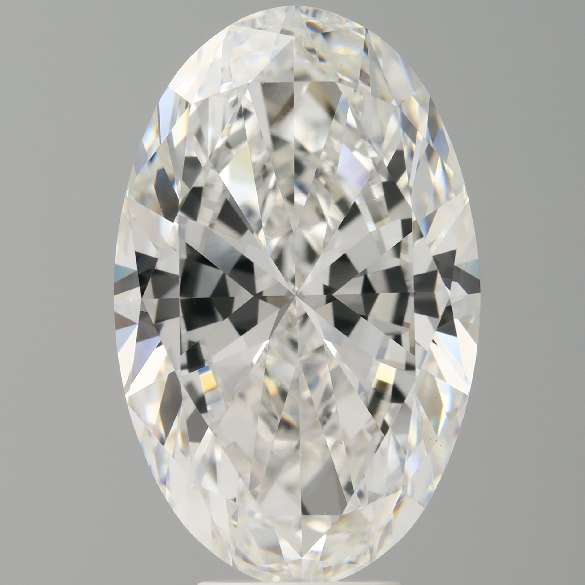 7.55 ct. oval Lab Grown Diamond front image