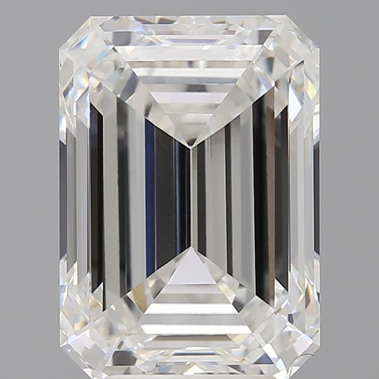 6.59 ct. emerald Lab Grown Diamond front image