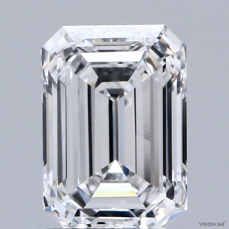 1.44 ct. emerald Lab Grown Diamond front image