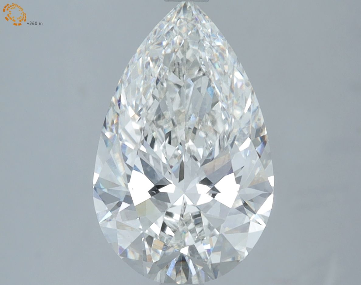 3.02 ct. pear Lab Grown Diamond front image