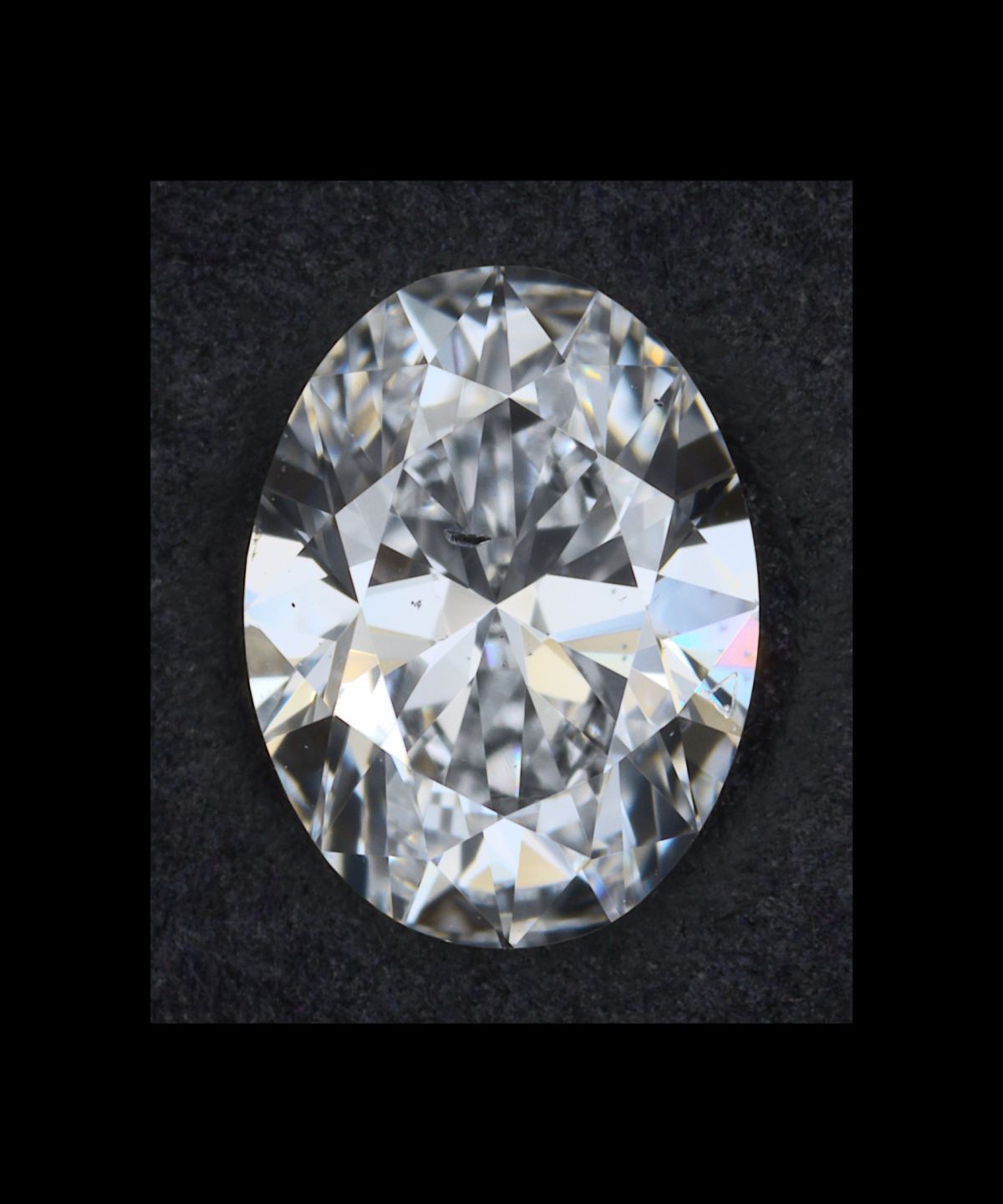 0.50 ct. oval Lab Grown Diamond front image