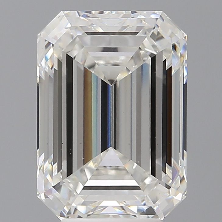 6.06 ct. emerald Lab Grown Diamond front image